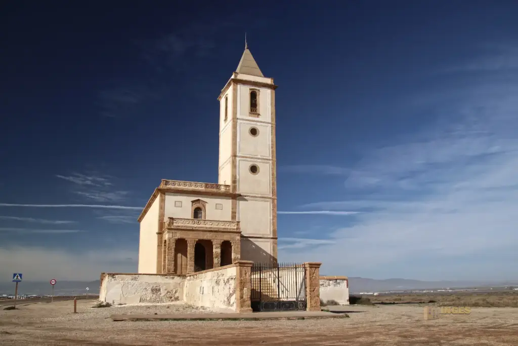 iglesia de las salinas naturpark cabo de gata andalusien 3957