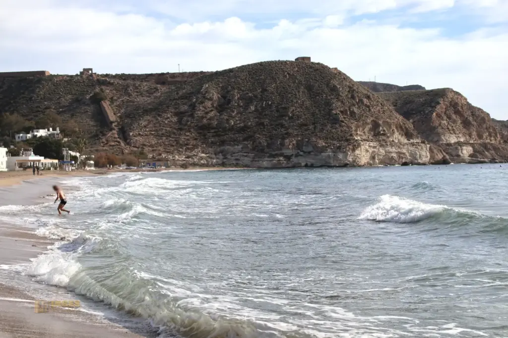 Am Playa de Agua Amarga in Andalusien 33 playa agua amarga nijar 3752