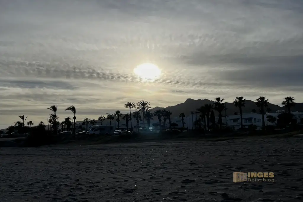 sonnenuntergang strand bei mojacar andalusien 4061