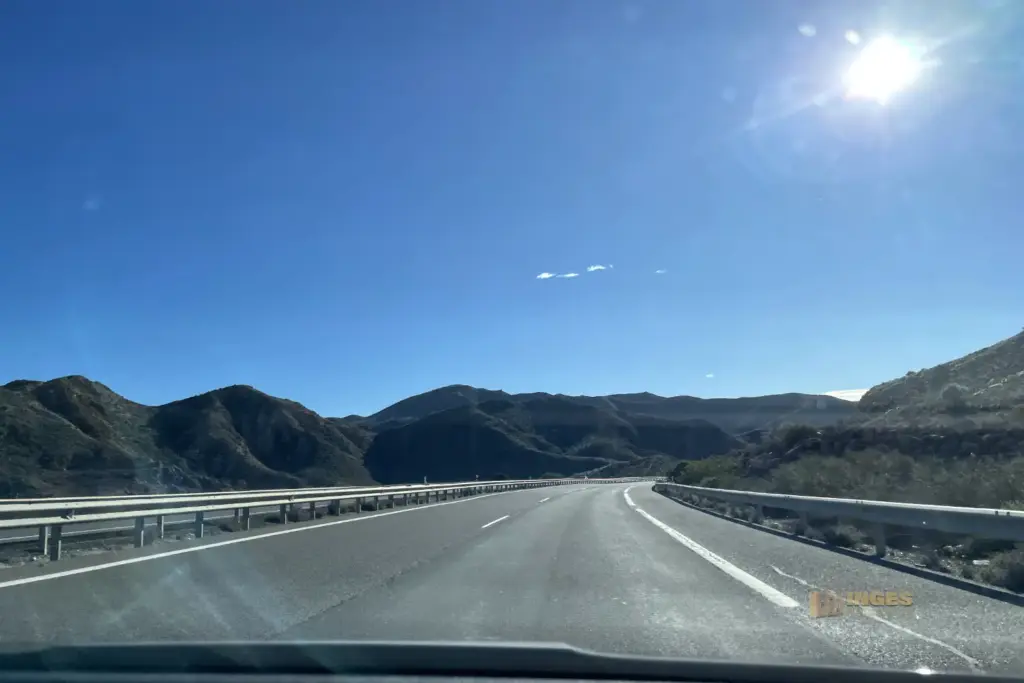 fahrt von mojacar nach sitio de calahonda 4776