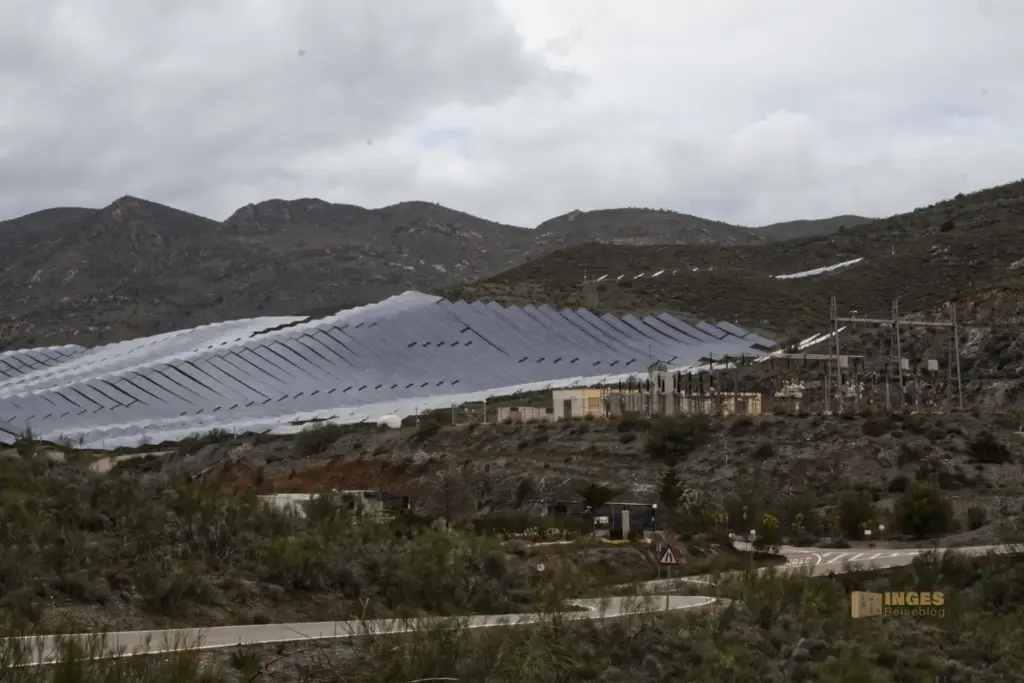 solarpark strecke von nijar nach lucainena de las torres 2397
