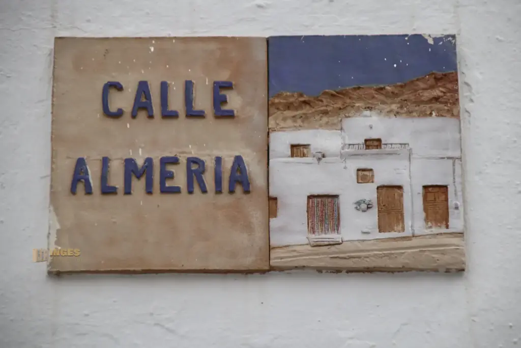 strassenschilder in lucainena de las torres 5170
